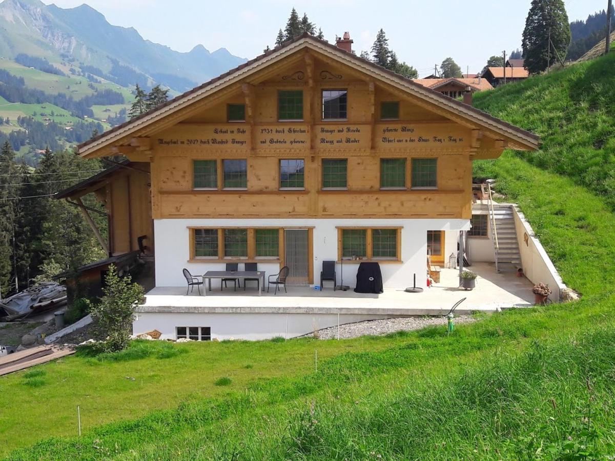 Ferien In Der Bergwelt Von Adelboden Bed & Breakfast Екстериор снимка